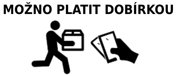 Možno platit dobírkou